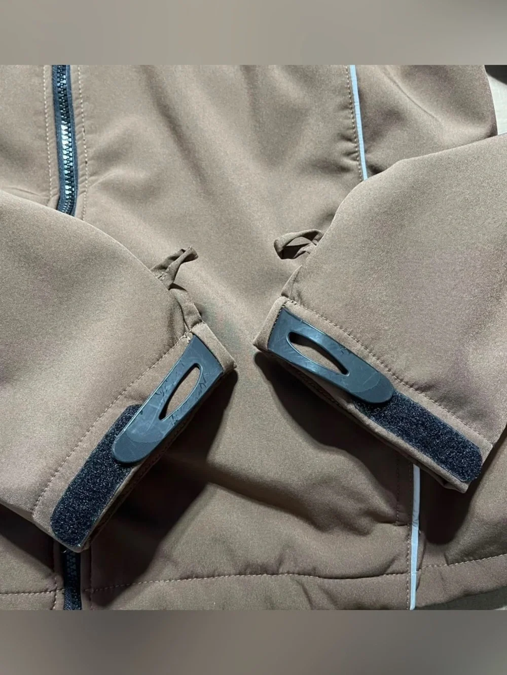 WearGuard Mens UPS Full Zip Softshell Water Resistant Fleece Lined Jacket Large
